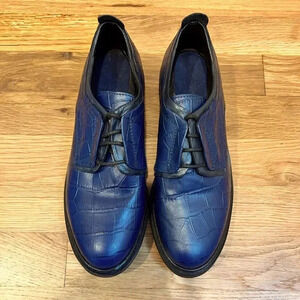 STELE | Lace up Leather Shoe | Made in Italy | Size 37/6.5 Womens | NEW